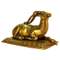 Brass Deer Statue KBH09288
