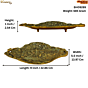 Brass Tray 1 Inch KBH09289