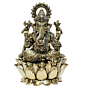 Brass Ganesh 6 Inch KBH09296