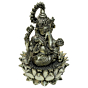 Brass Ganesh 6 Inch KBH09296