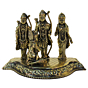 Brass Ram Darbar Statue KBH09298