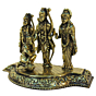 Brass Ram Darbar Statue KBH09298