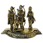 Brass Ram Darbar Statue KBH09298