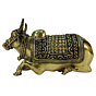 Brass Nandi statue KBH09301