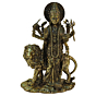 Brass Durga 6 Inch KBH09302