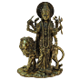 Brass Durga 6 Inch KBH09302