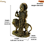 Brass Durga 6 Inch KBH09302