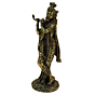 Brass Krishna 6 Inch KBH09306