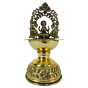 Brass Laxmi Deepak 7 Inch KBH09311