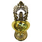 Brass Ganesh Deepak 7 Inch KBH09312