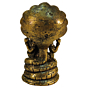 Brass Narsimha Idol 3 Inch KBH09317
