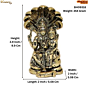 Brass Narsimha Statue KBH09318