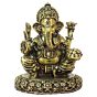 Brass Ganesha Idol  4 Inch KBH09352