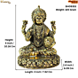 Brass Laxmi Idol  4 Inch KBH09353