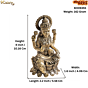 Brass Lakshmi Idol BH09355