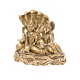 Brass Vishanu Lakshmi Statue 5 Inch KBH09356