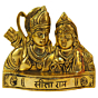 Brass Ram Sita Statue KBH09362