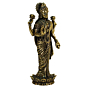 Brass Laxmi Idol  4 Inch KBH09375