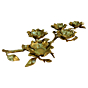 Brass 5 Flower Decor Stand KBH09378