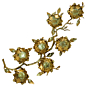 Brass 7 Flower Decor Stand KBH09379