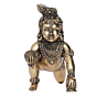 Brass Bal Krishna Idol KBH09380