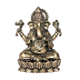 Brass Ganesha Height 2 Inch KBH09556