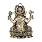 Brass Ganesha Height 2 Inch KBH09556