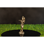 Brass Lord Krishna Idol Playing Flute BH09571