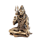Lord Shiva Brass Statue for Home Temple, Puja Room & Spiritual Decor KBH09577