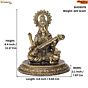 Brass Saraswati Maa Statue KBH09579