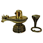 Brass Shivling  5 Inch KBH09580