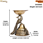 Brass Peacock Diya KBH09582