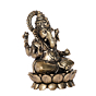 Brass Ganesha Idol  2 Inch KBH09584