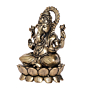 Brass Ganesha Idol  2 Inch KBH09584