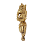 Brass Ganesha Wall Hanging 12 Inch KBH09589