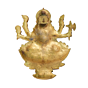 Brass Ganesha Wall Hanging 12 Inch KBH09589
