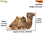 Brass Camel Sitting statue KBH09597