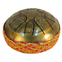 Brass Happy Drum with Carving KBH09618
