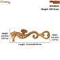 Brass BOTTLE OPENER Seahorse  shape KBH09625