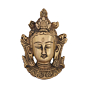 Brass Tara Devi face Wall Hanging KBH09632