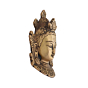Brass Tara Devi face Wall Hanging KBH09632