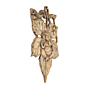 BRASS  GANESHA WALL HANGING  KBH09633