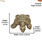 Brass Small Tortoise Figurine KBH09638