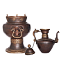 Handmade Copper & Brass Teapot Set | 24 Inch KBH09665