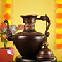 Handmade Copper & Brass Teapot Set | 24 Inch KBH09665