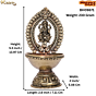 Brass Ganesha Divi  KBH09671