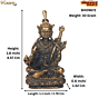 Brass Guru Rinpoche Statue KBH09672
