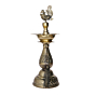 Brass Peacock Diya or Oil Lamp KBH09675
