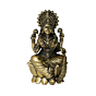 Brass Lakshmi Idol KBH09682