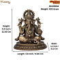 Brass Ganesha Idol KBH09694